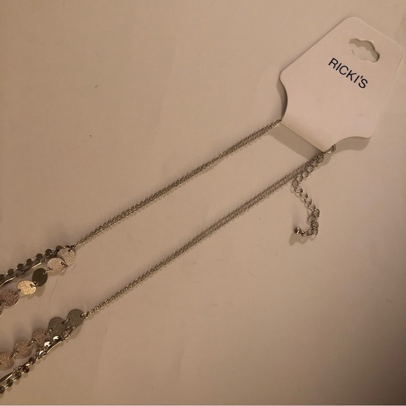 3/$20 RICKI’s Silver Necklace NWT - Picture 2 of 9